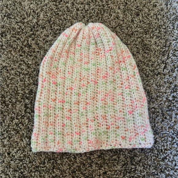 Homemade Ribbed Crochet Beanie - Picture 1 of 2